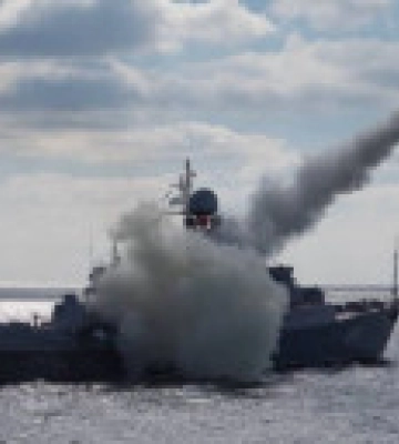 В Черном море находится 6 российских кораблей
