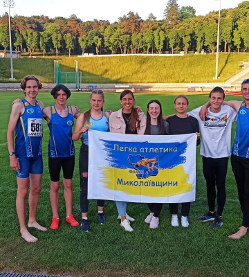 Миколаївські спортсмени здобули медалі на чемпіонаті України з легкої атлетики