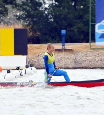 Рівненська спортсменка стала другою на Кубку світу з веслування на байдарках