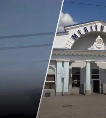 Мощный взрыв прогремел под оккупированным Мелитополем: поднимается столб дыма