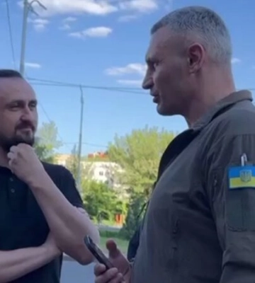 Кличко та Камишін другий день ходять з перевірками по київським укриттям, представники військової адміністрації участі не беруть