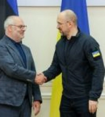 Естонія першою розпочала перші проєкти відбудови в Україні, – Шмигаль