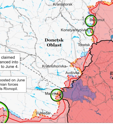 Карты боевых действий и ключевые выводы о ситуации на фронте от ISW