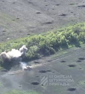 Танки ЗСУ рознесли позиції росіян на Бахмутському напрямку (відео)