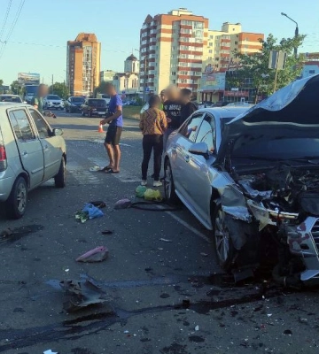 Внаслідок ДТП у Полтаві травмувалась 10-річна дитина