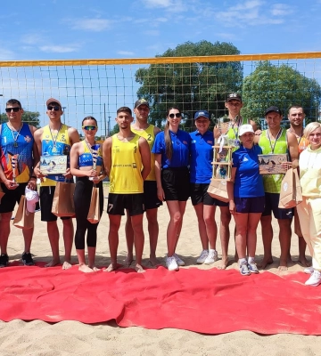 Сумчанин з бронзою туру чемпіонату України з пляжного волейболу