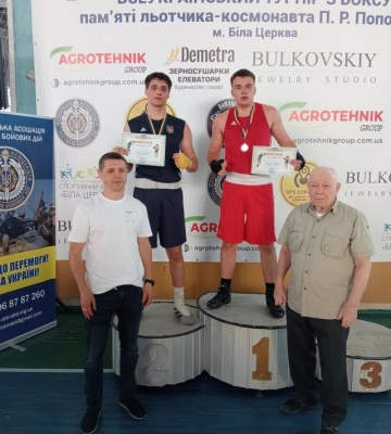 Кропивницькі боксери завоювали медалі у турнірі, присвяченому пам’яті Поповича (ФОТО)