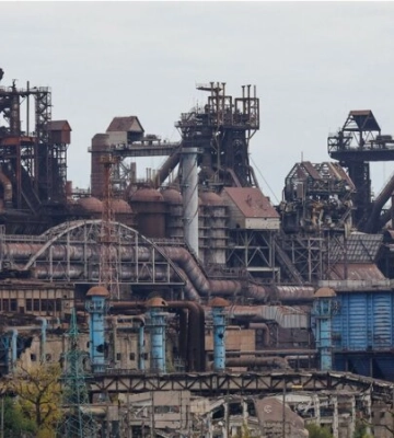 В Мариуполе прогремел взрыв в районе Азовстали