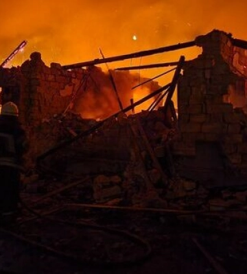 Наслідки ракетного удару по Одеській області. ФОТОрепортаж