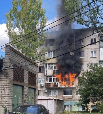 Обстрел Краматорска: пострадали десять человек