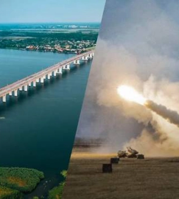 Знищили позицію ППО, – Арестович розповів деталі удару ЗСУ по Антонівському мосту