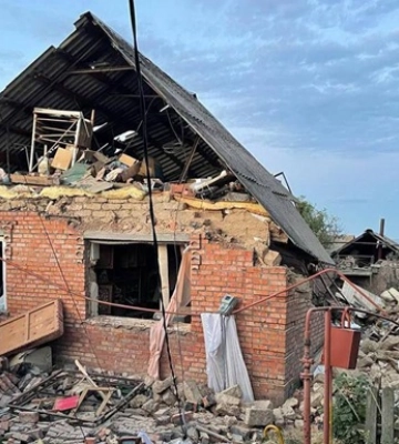 Обстрел Никополя: двое погибших и девять раненых