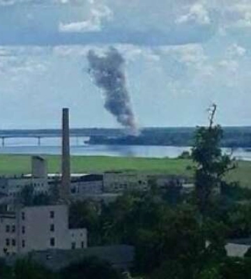 ВСУ ударили по оккупантам в районе Антоновского моста