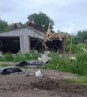 Окупанти обстрілюють Чернігівщину і Сумщину з російської території