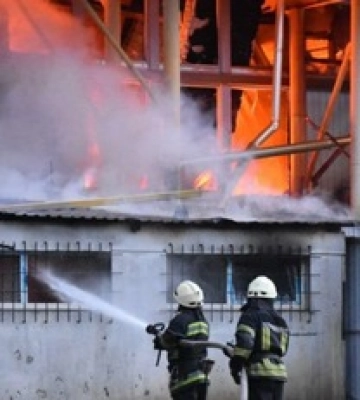 Одесса в огне: фото и видео последствий ракетного удара