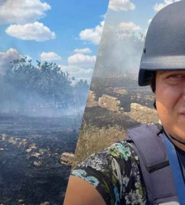 Португальские журналисты попали под обстрел россиян на Юге