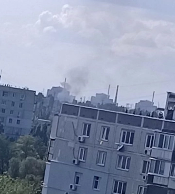 Местные жители сообщают о взрывах в районе Запорожской АЭС