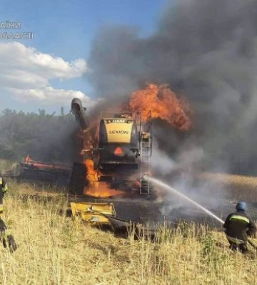 У Запорізькій області двоє комбайнерів підірвалися на міні
