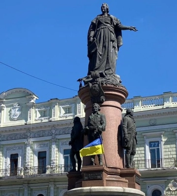 Одеська міськрада не підтримала демонтаж пам&#039;ятника Катерині II