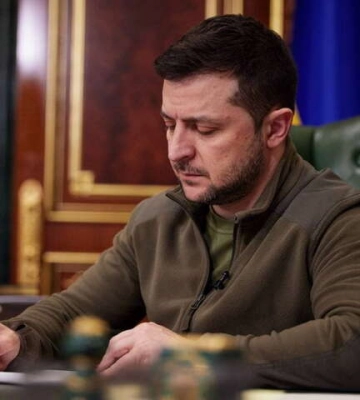 Зеленський утворив військову адміністрацію в окупованому Приморську