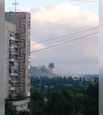 Українські захисники знищили ворожі техніку та боєприпаси в окупованій Горлівці. Відео