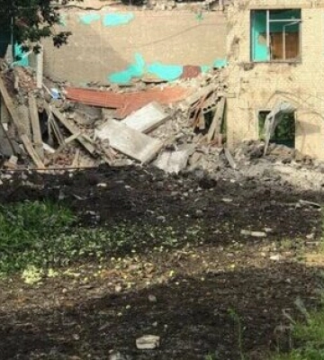 Внаслідок обстрілу села Довжик на Харківщині зруйновано навчальний заклад, - прокуратура. ФОТОрепортаж