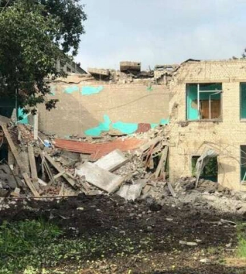 Окупанти зруйнували навчальний заклад на Харківщині 