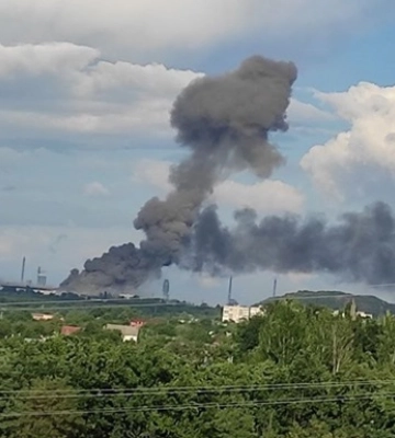В окупованій Горлівці обстріляно машзавод