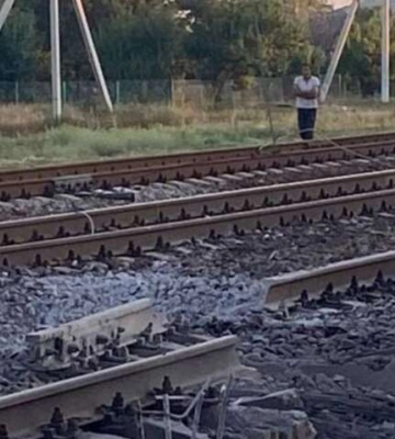 Під Мелітополем сталися вибухи на залізниці 