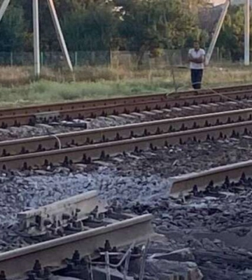 Под Мелитополем произошли взрывы на железной дороге 
