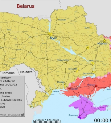 Після спроби просунутися на Херсонщині війська РФ зазнали втрат та відступили – Генштаб ЗСУ