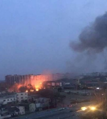 У Миколаєві прогриміло десять потужних вибухів