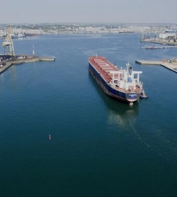 Экспорт зерна начнется с морпорта &quot;Черноморск&quot;