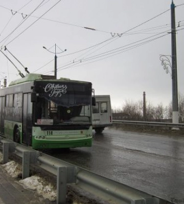 В Луганську припинено тролейбусний рух