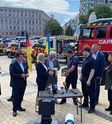 Німеччина передала техніку для ДСНС: що саме надійшло в Україну
