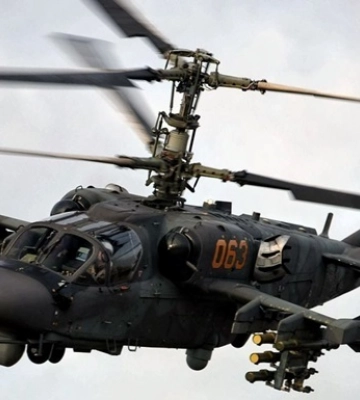 Украинские военные сбили вражеский вертолет Ка-52