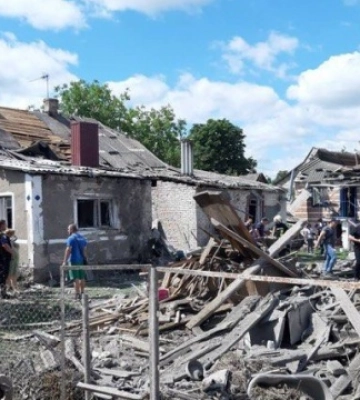 На Волині через падіння уламків ворожих БПЛА постраждали троє дітей