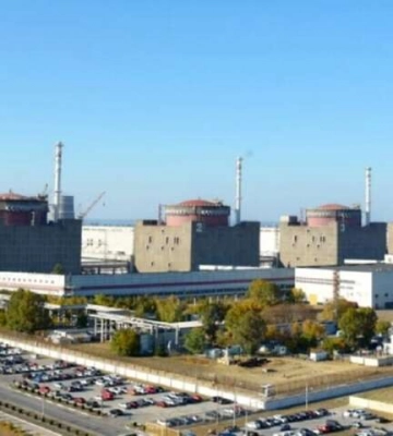 Росіяни нарили окопів на території Запорізької АЕС