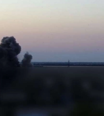 Миколаївщина: Кім показав відео ранкових «прильотів»