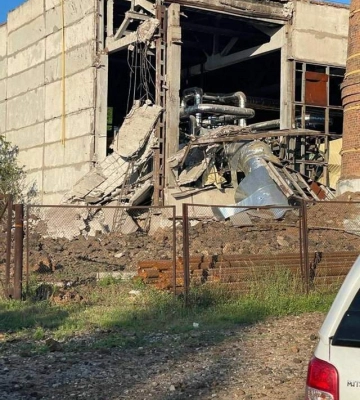 Посипалась стіна: у Миколаєві показали наслідки &quot;прильоту&quot; в одну із котелень міста