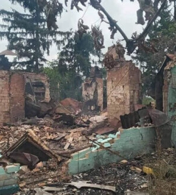 Російські окупанти хаотично обстрілюють Дергачівську громаду на Харківщині, поранено 2 особи