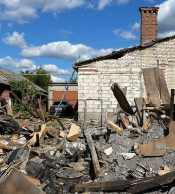 У будинку на Волині, на який впали уламки ракети, жили харків&#039;яни