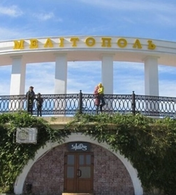 В оккупированном Мелитополе россияне устроили ДТП