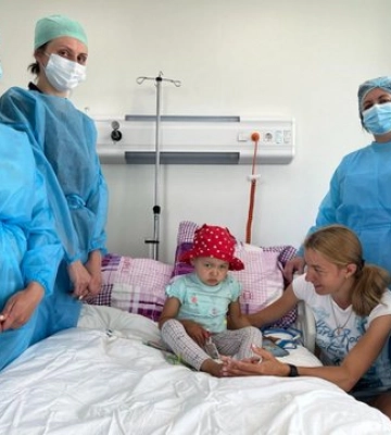 У Львові успішно провели першу трансплантацію стовбурових клітин кісткового мозку дитині