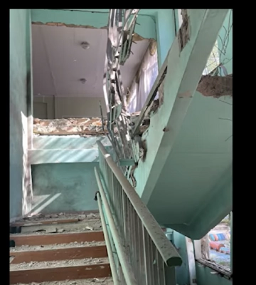 З&amp;#039;явилося відео наслідків ворожого обстрілу по мирному Марганцю на Дніпропетровщині