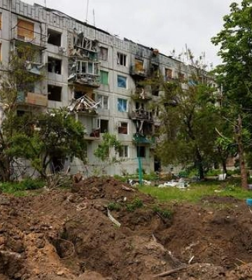 У Чугуєві – декілька влучань у кількох районах міста: зруйновані житлові будинки
