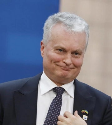 Президент Литви Ґітанас Науседа приїхав в Україну