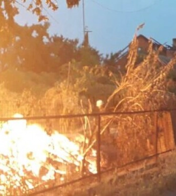 Уночі рашисти обстріляли Дніпропетровщину із &quot;Градів&quot; та артилерії, по Нікополю випустили понад 40 реактивних снарядів, - Резніченко. ФОТОрепортаж