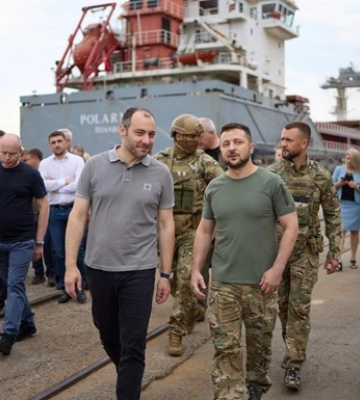 Україна чекає сигналу від партнерів для початку експорту зерна, - Зеленський