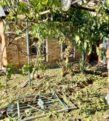 У Запорізькій області окупанти обстріляли місто Оріхів